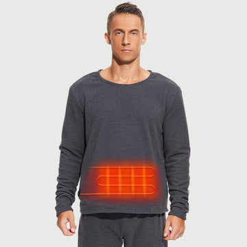 Heated Thermal Underwear Shirt For Men, 5V